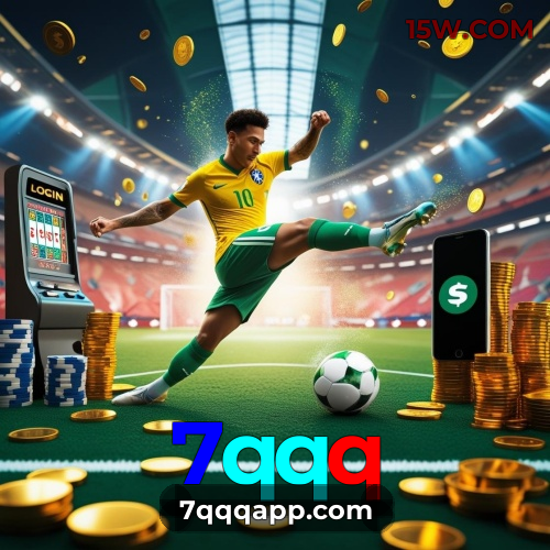Apostas esportivas na 7qqq — ilustração editorial